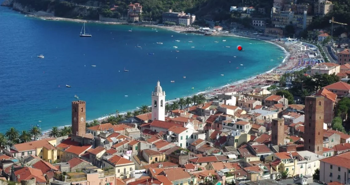 The experiment took place in the Bay of Noli, in Northern Italy