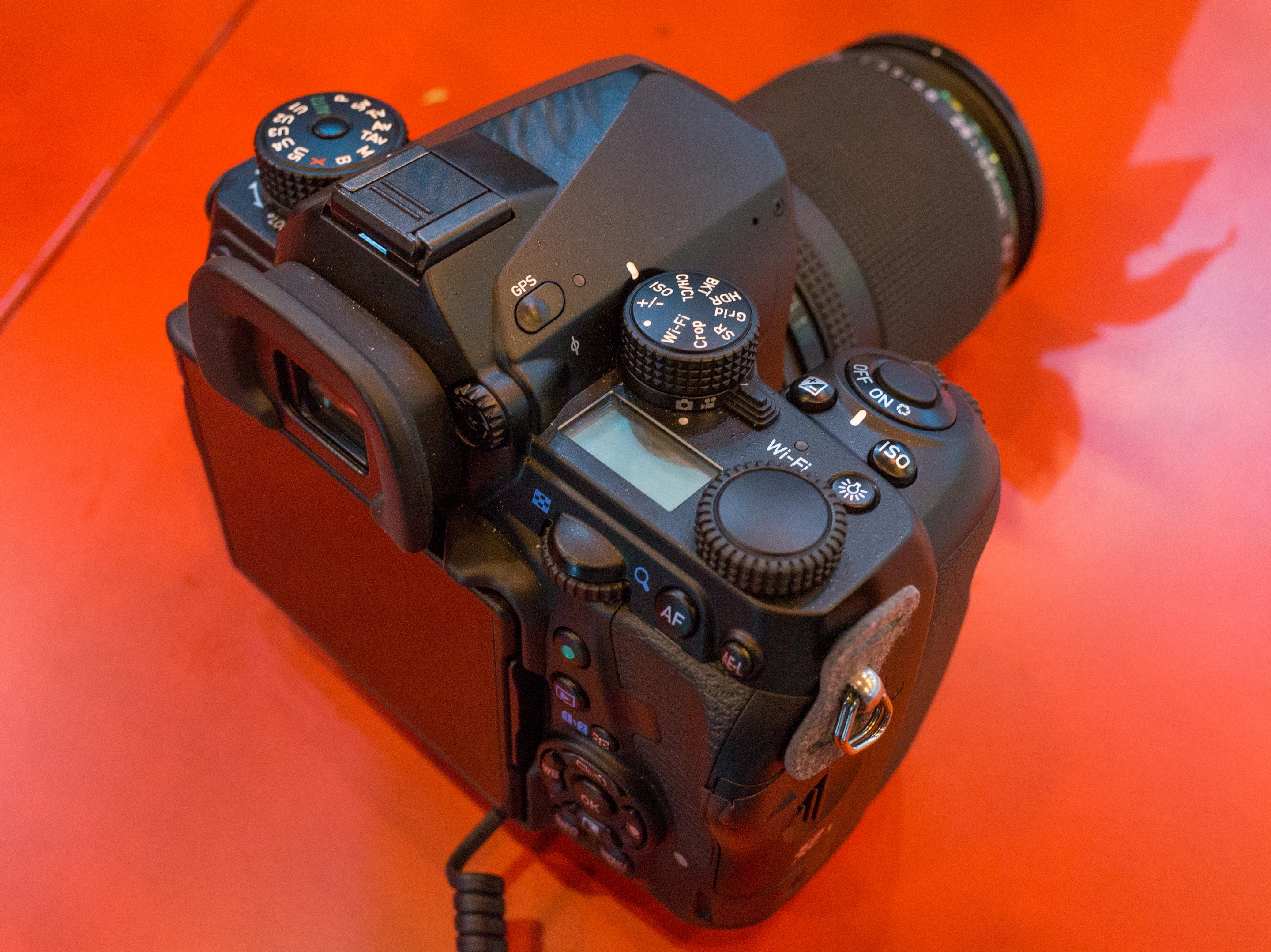 The controls on the Pentax K-1 will be familiar to current Pentax shooters