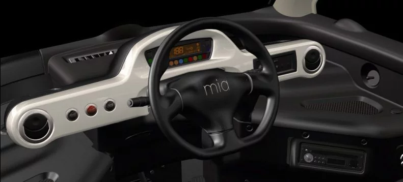 In addition to giving a better all-round view, the central driving position also gives passengers behind the driver a bit more leg room