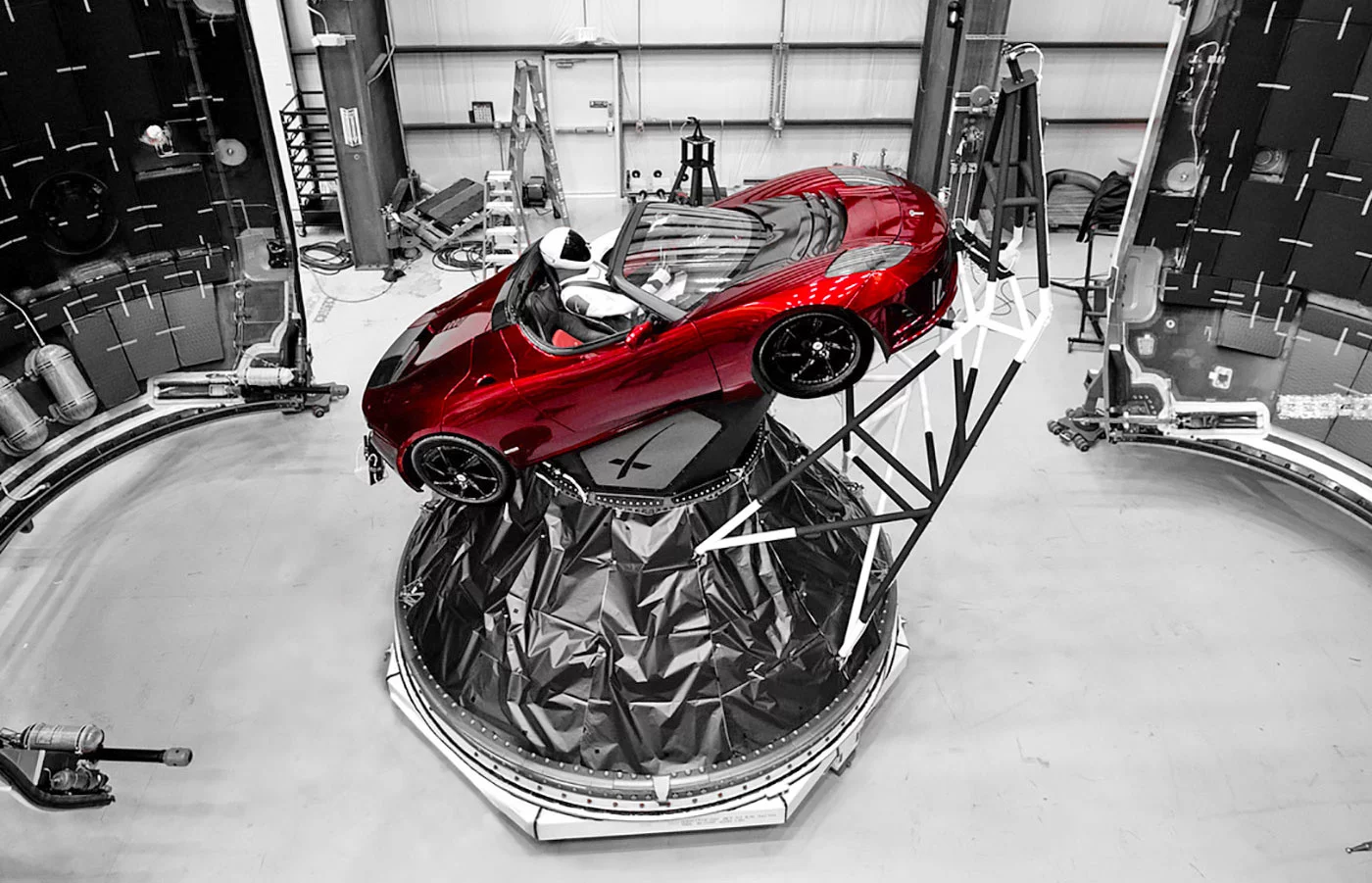 Tesla Roadster and Starman