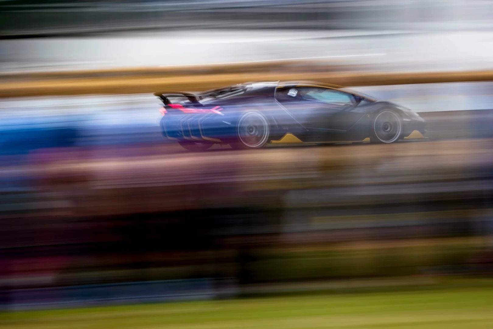 Lamborghini sent the Centenario up the hill this year