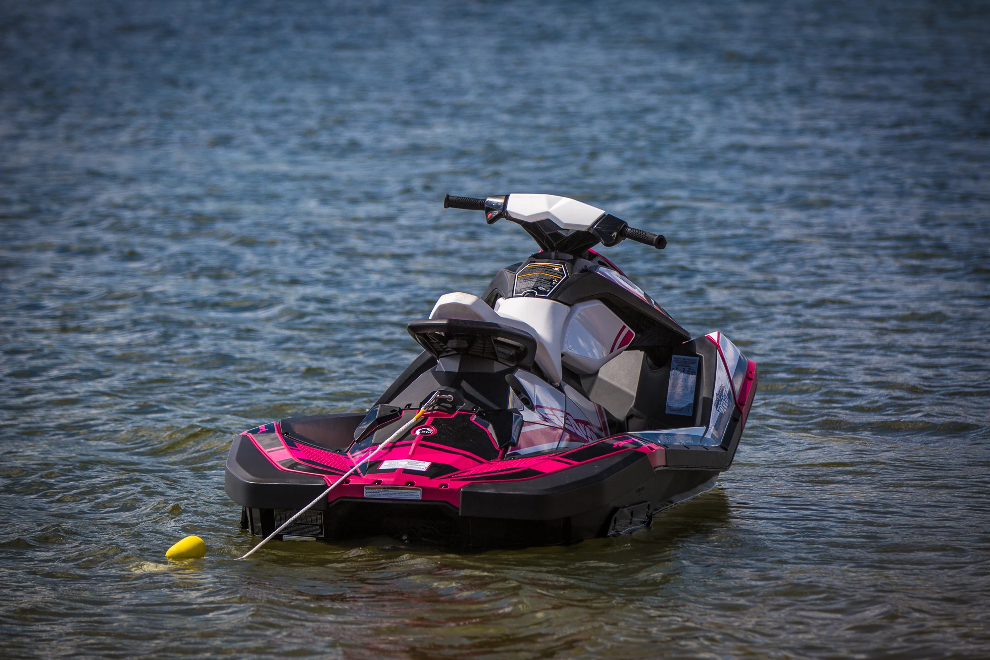 The Sea-Doo Spark at anchor (Photo: Loz Blain/Gizmag.com)