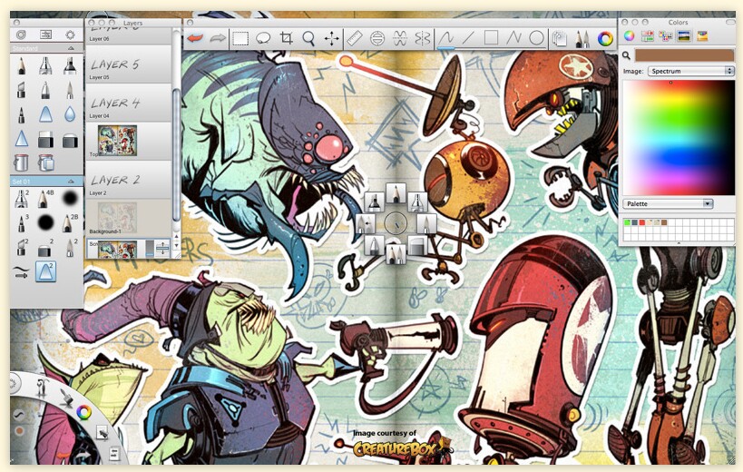 Autodesk's SketchBook Pro Mac app