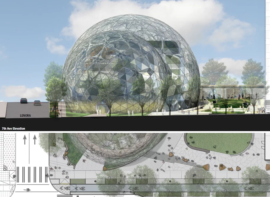 7th Ave elevation (Image: NBBJ)