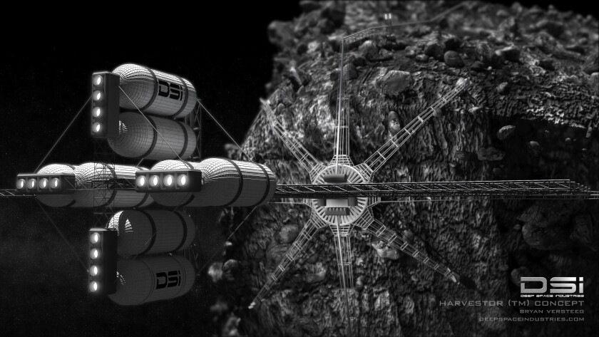 Artist's concept of DSI's Harvestor (Image credit: DSI)