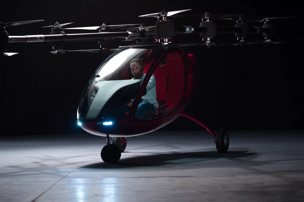 These kinds of short-range pilotless aircraft could have huge ramifications for how people move around cities