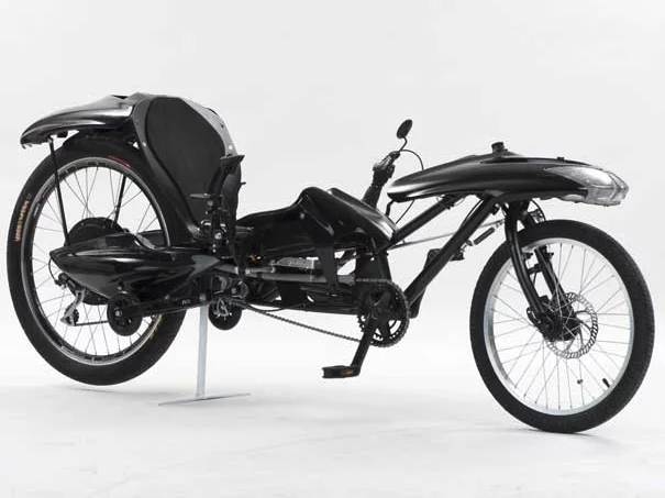 The first prototype includes a 400-watt electric drive