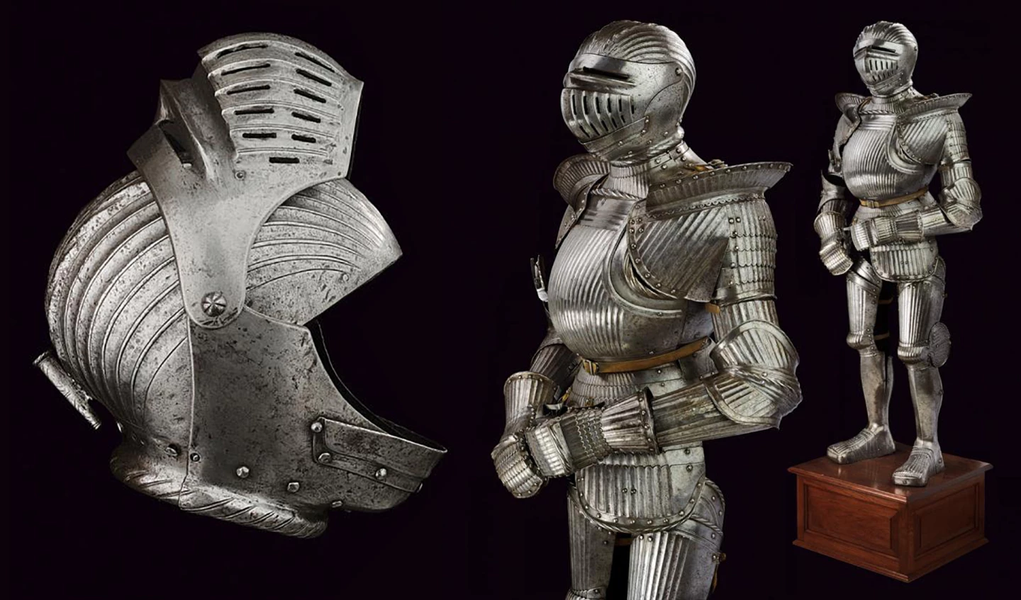 This full set of armour in Maximillian style, from the second half of the 19th Century, sold for $153,138 at Czerny's on December 19, 2020