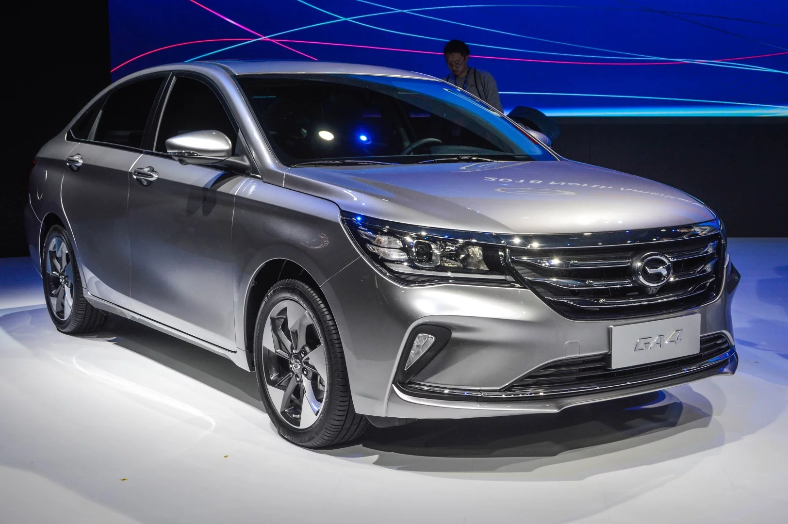 GAC Motors shows the new GA4 sedan