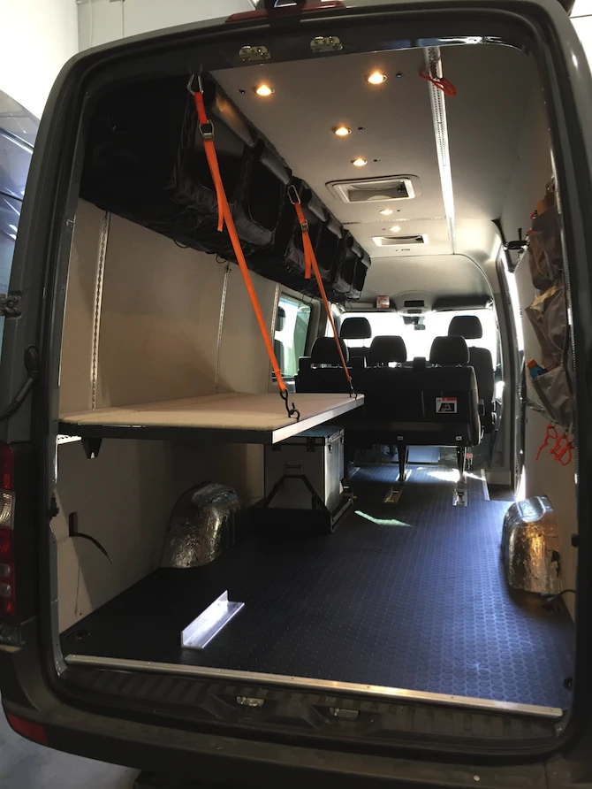Another interesting piece of Adventure Wagon kit: the Munk Bunk