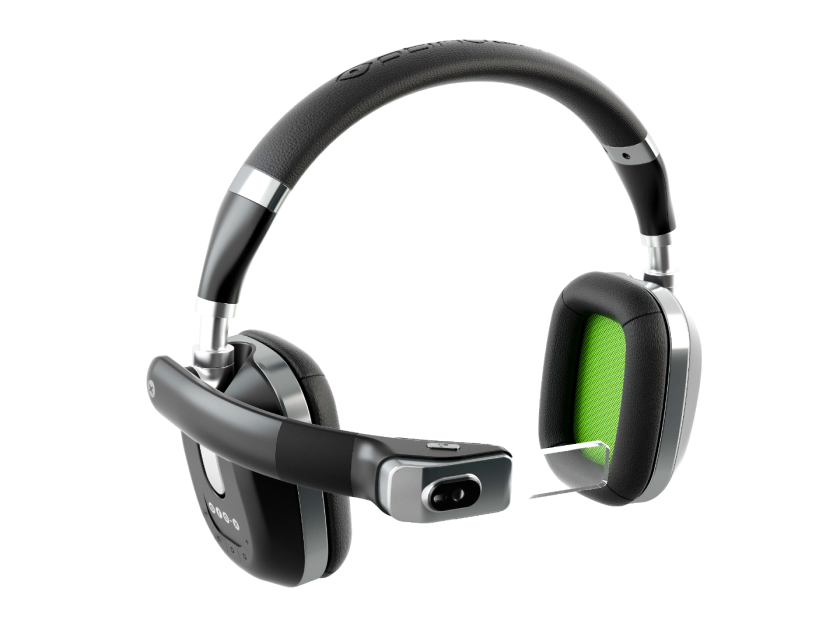 The Ora-X headphones sport an over-ear design that houses 50 mm dynamic drivers underneath high-density memory foam