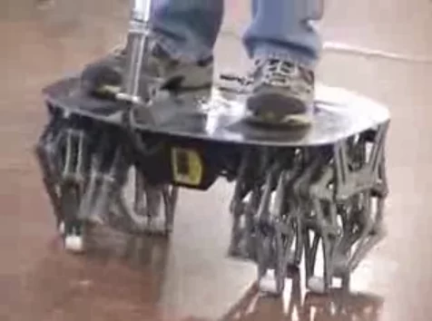 The Cajun Crawler was built by a team of mechanical engineering students at the University of Louisiana