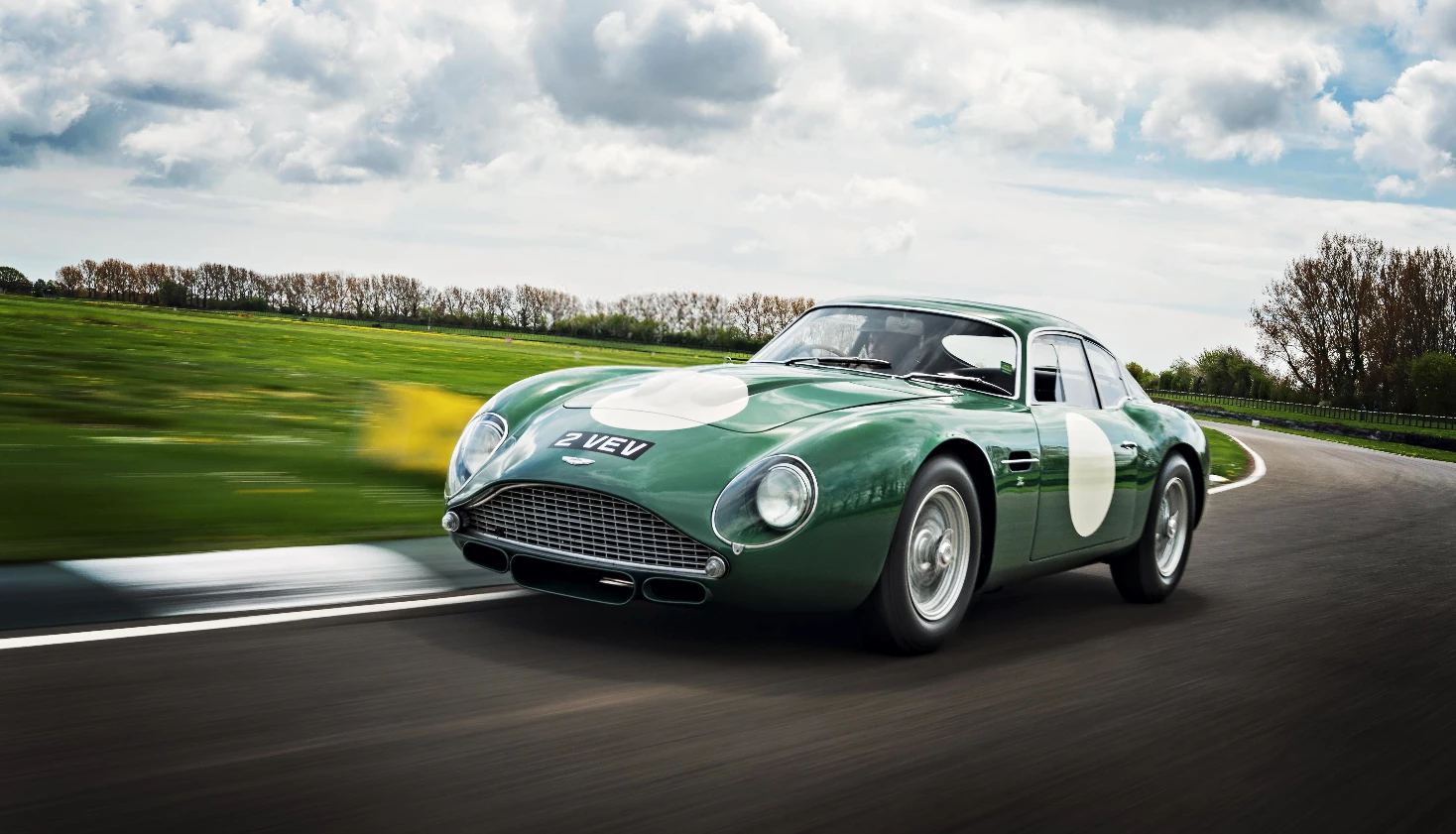The original collaboration between Aston Martin and Zagato of Milan resulted in a production run of only 19 DB4GT Zagatos constructed between 1961 and 1963. An indication of the affection felt for these beautiful cars is that all 19 are still in existence. Despite the spectacular price of £10,081,500($13,323,861), it might easily have sold for more, as a 1962 Aston Martin DB4GT Zagato sold for $14,300,000 at RM-Sothebys' Driven by Disruption Auction in New York in 2015, becoming the most expensive British car ever sold at that point. Moreso, this car was one of the two legendary VEV Zagatos that were raced by the factory-backed Essex Racing team which acted as a quasi-works team in period, and this car raced at Le Mans and the Goodwood TT in its day, in the hands of Jim Clark no-less.