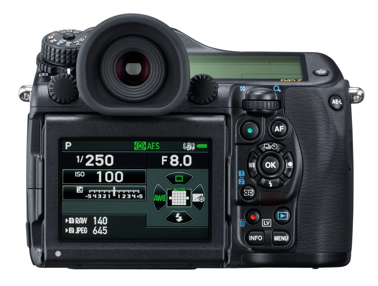 The Pentax 645Z can record Full HD video at 60i/50i/30p/25p/24p