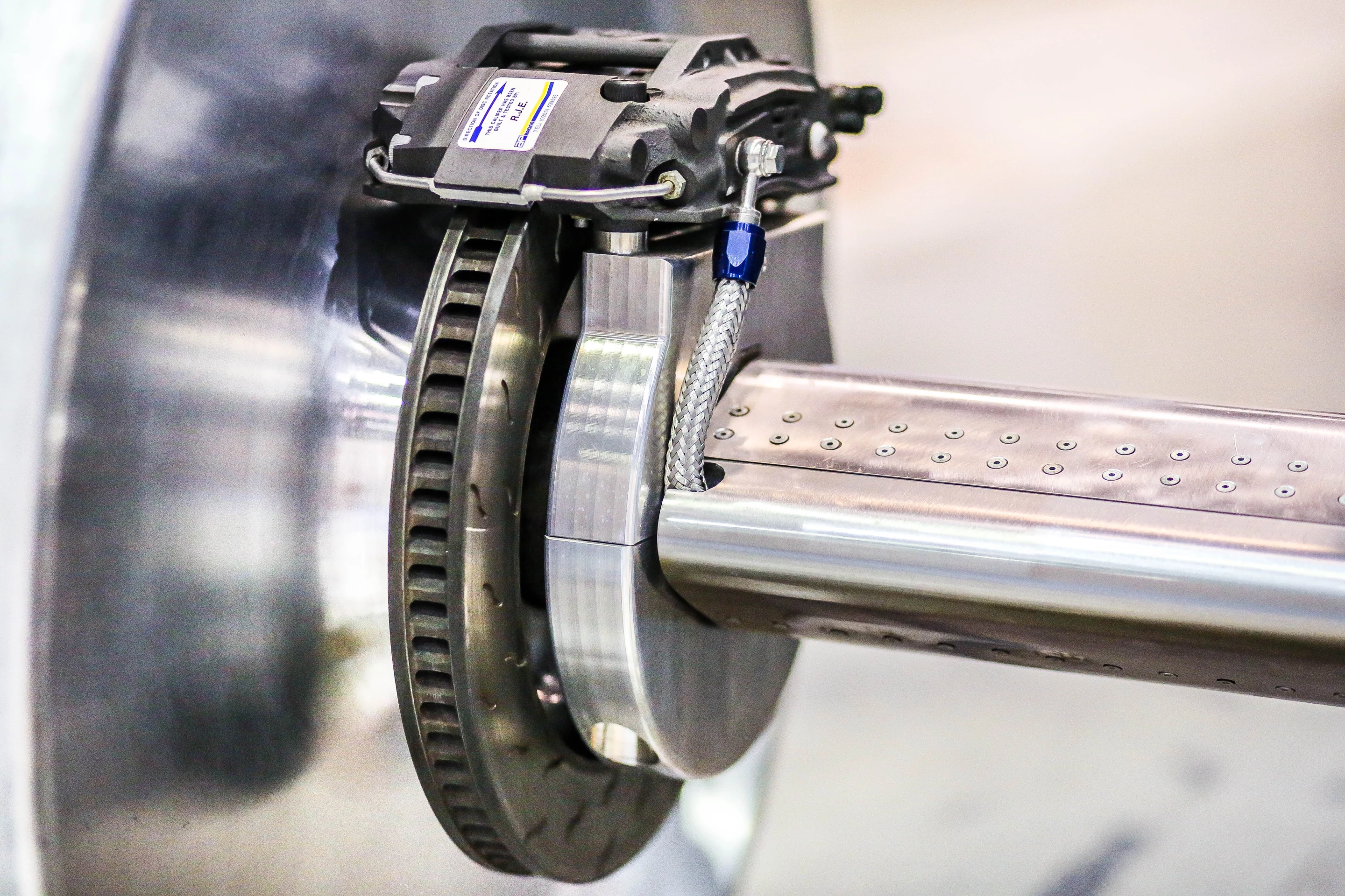 Don't worry, it's got nice big disc brakes