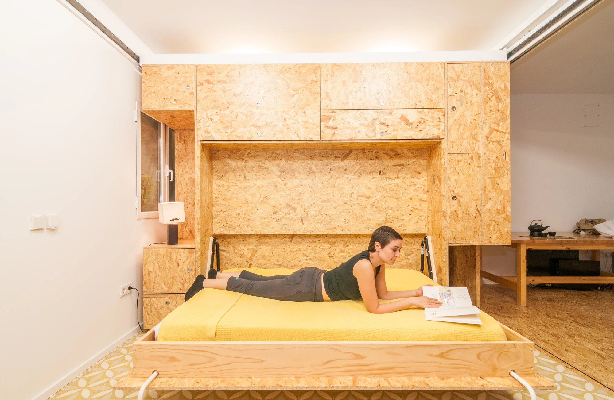 The bedroom area (Photo: Javier de Paz García)