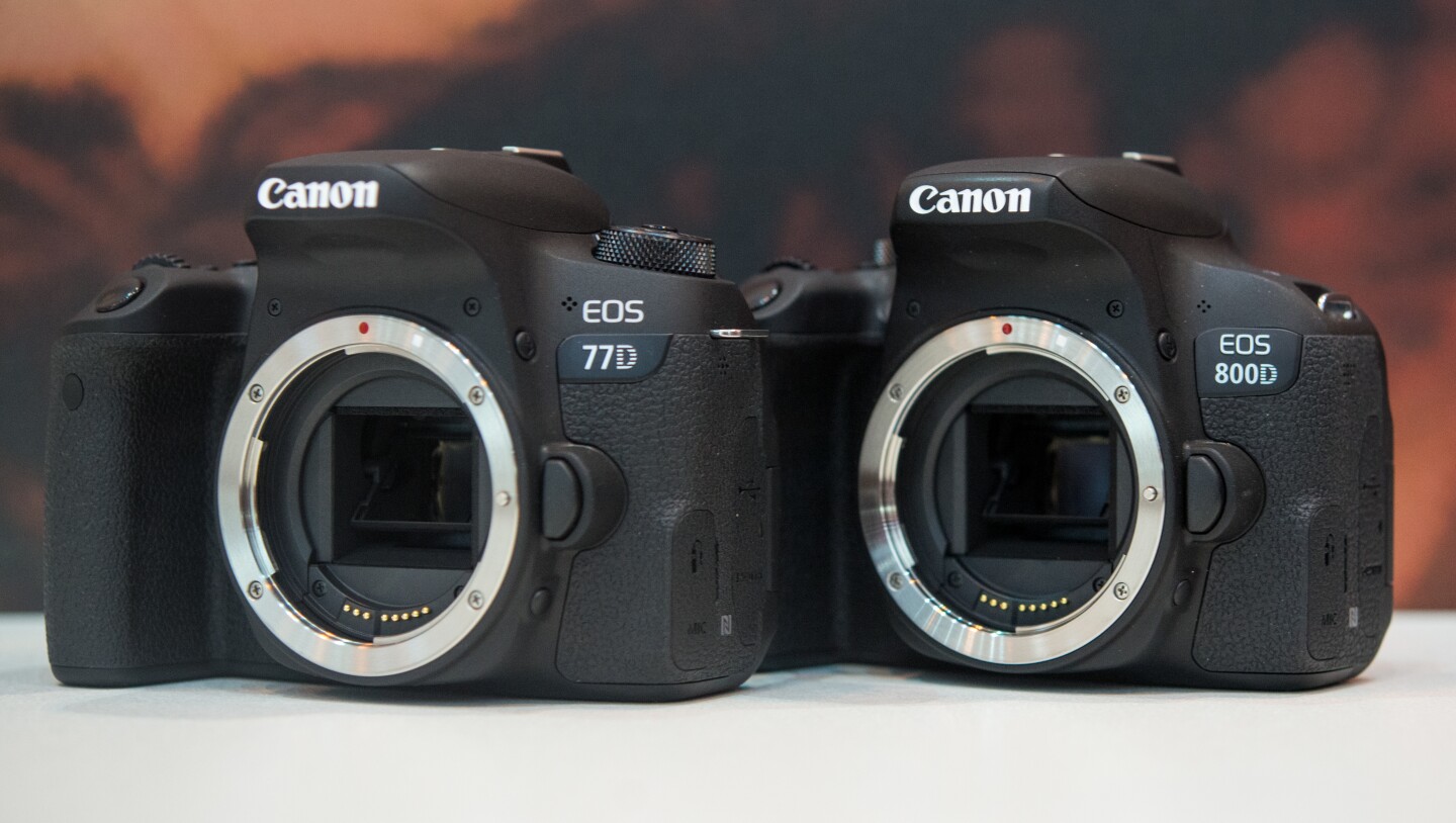 We got the chance to check out the Canon 800D and 77D at The Photography Show 2017