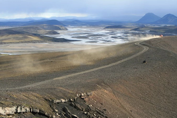 Arctic Trucks in action, Iceland.