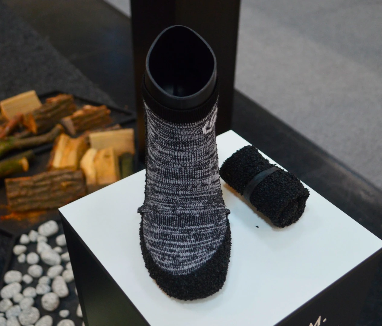 Not quite a sock, not quite a shoe, it's Skinners lightweight pocket footwear