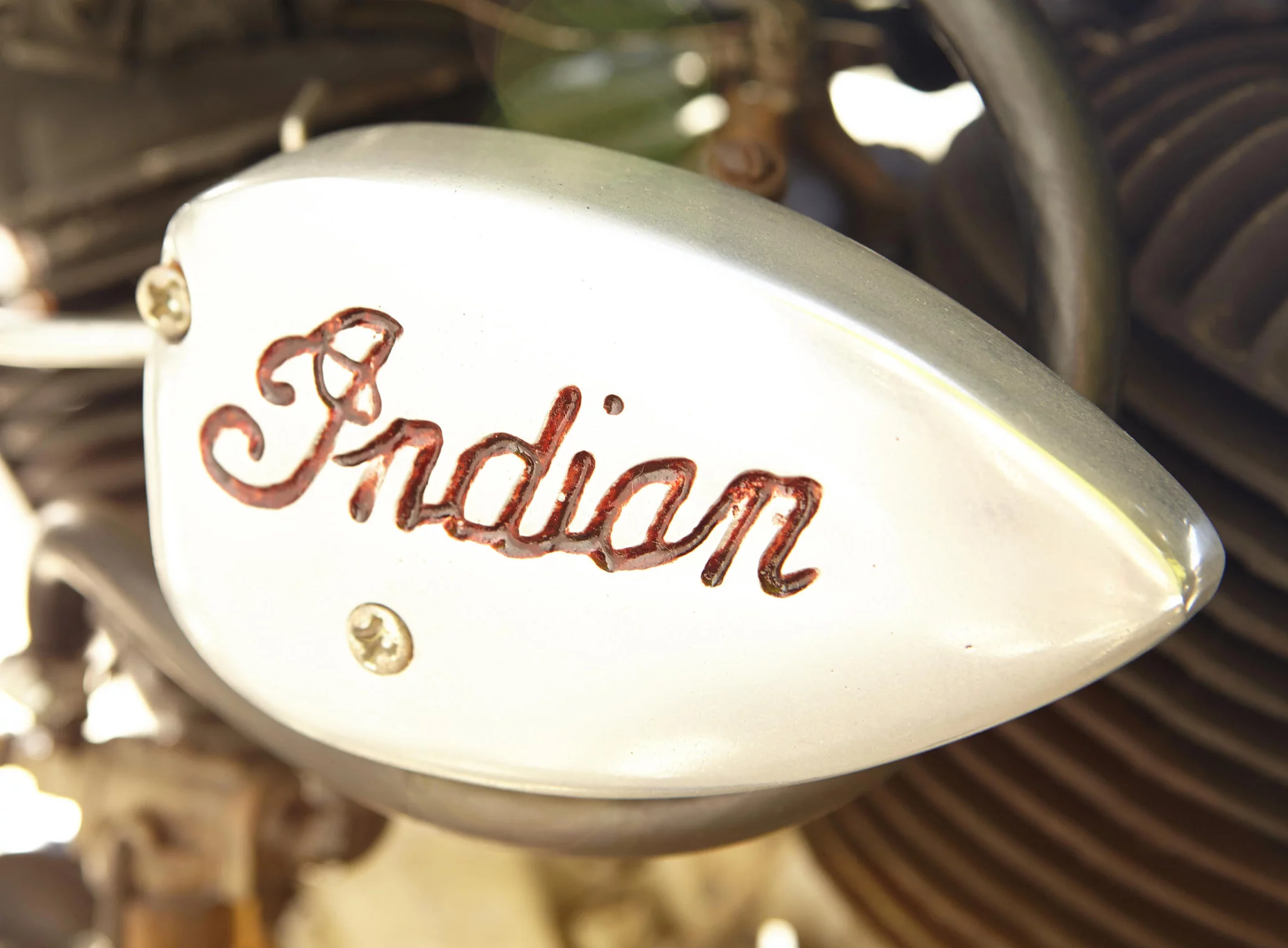 McQueen's unrestored 1936 Indian Chief. Just as he last rode it.
