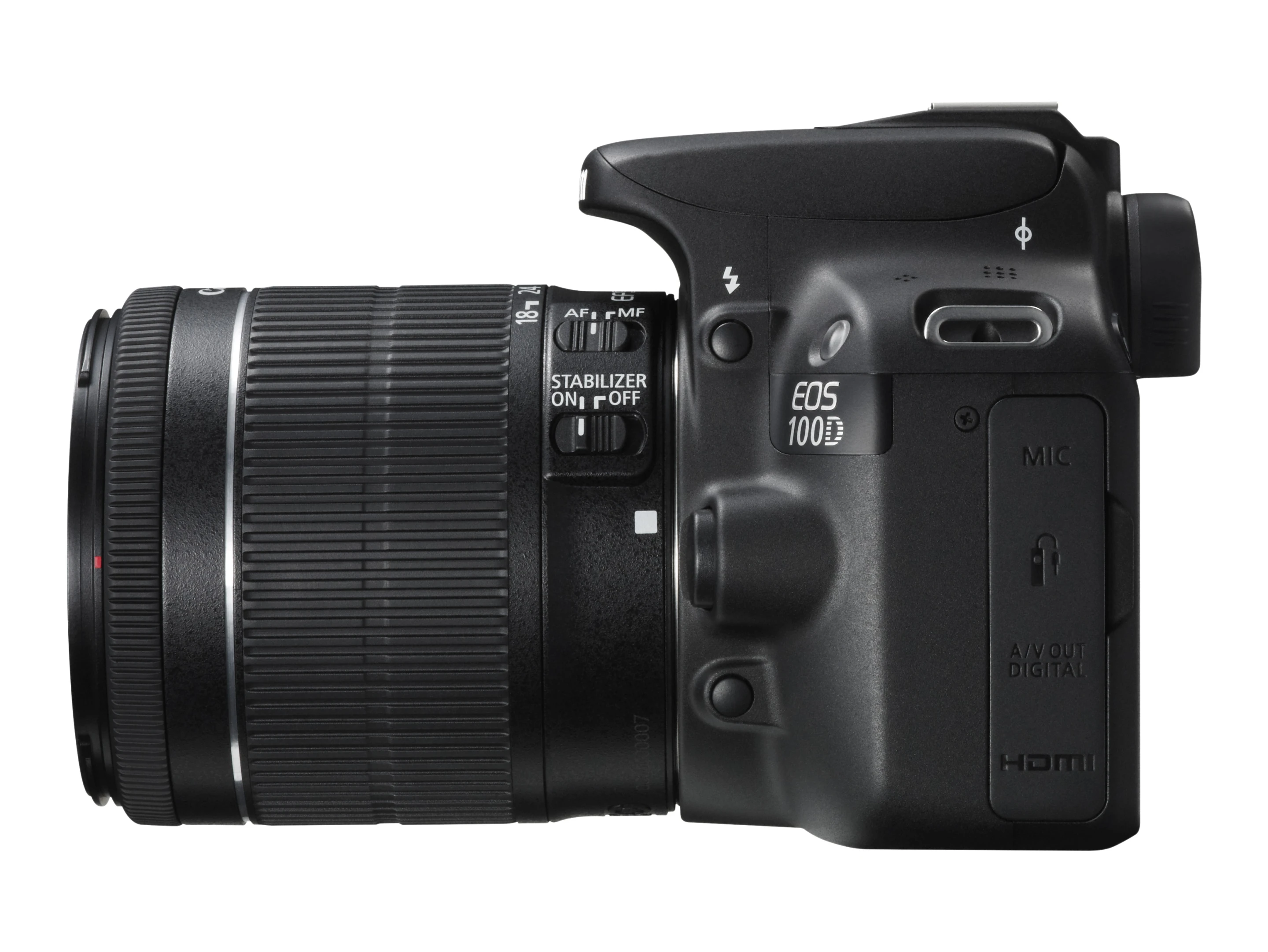 The Canon EOS 100D (Rebel SL1) uses a DIGIC 5 image processor