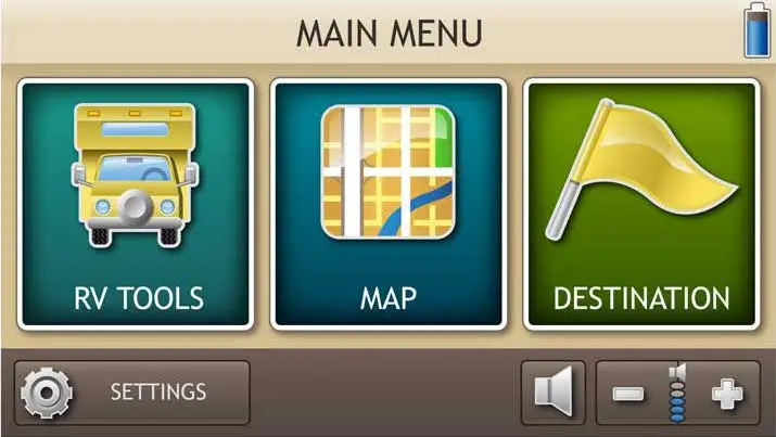 TripMaker RVND 5510 GPS screenshot