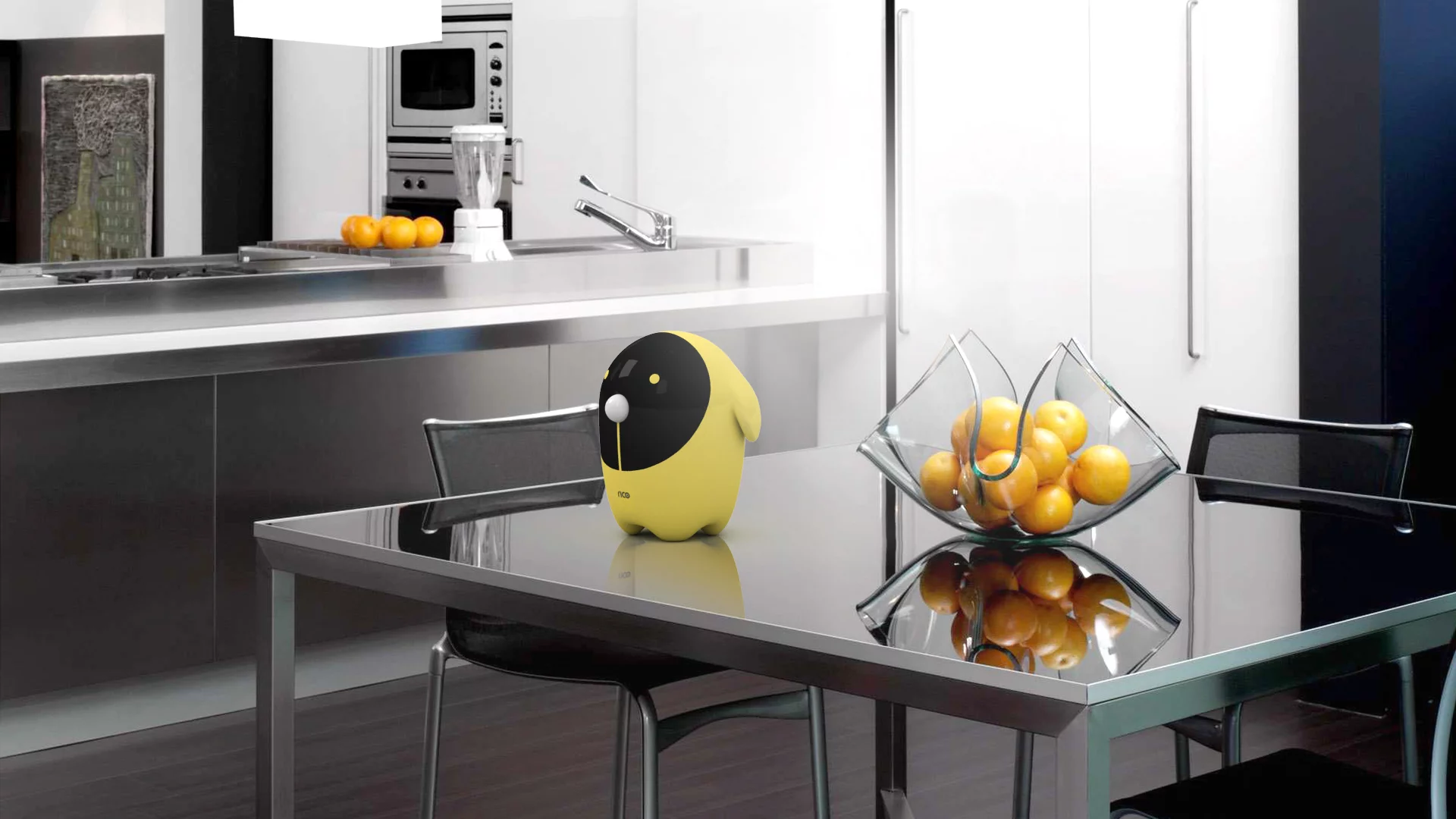 The Rico can monitor humidity, temperature, air quality, carbon monoxide and motion