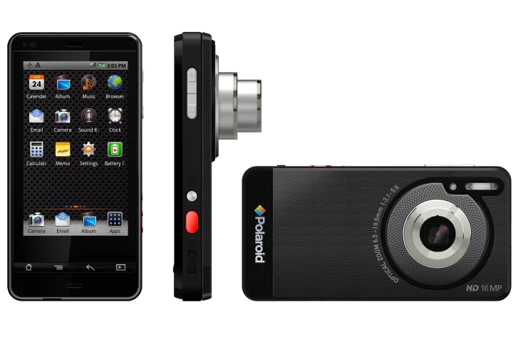 Polaroid's SC1630 Smart Camera is powered by Android and features a smartphone-like form factor
