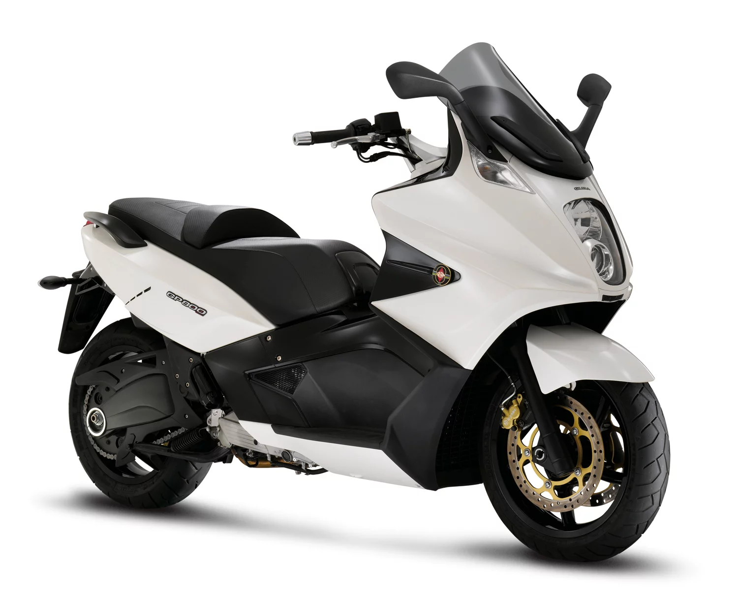 Gilera's 850cc V-twin scooter, the GP800