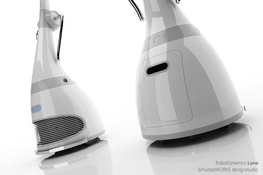 Luna runs on an 8-hour charge (Image: Robodynamics/Schultzeworks)