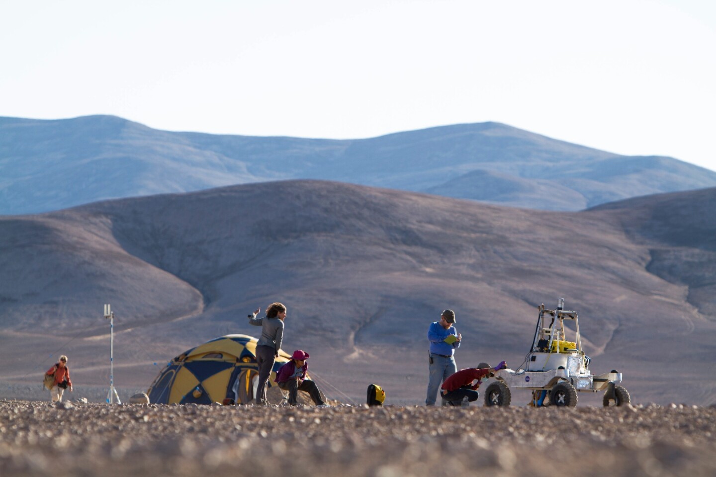 NASA's Atacama Desert testing of Mars instruments will continue until 2019