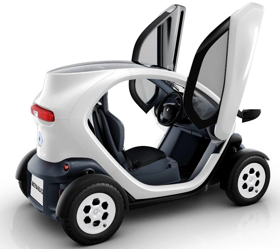 Renault's Twizy also uses a similar door opening arrangement
