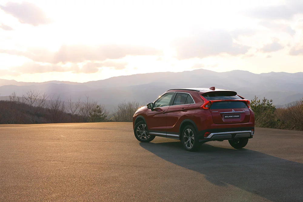 The Eclipse Cross is quite distinctive from virtually every angle
