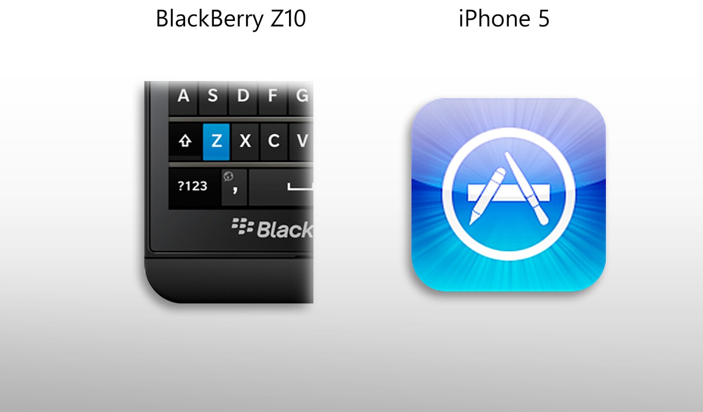 BB10's cool new keyboard might not be enough to compensate for the App Store's utterly superior selection