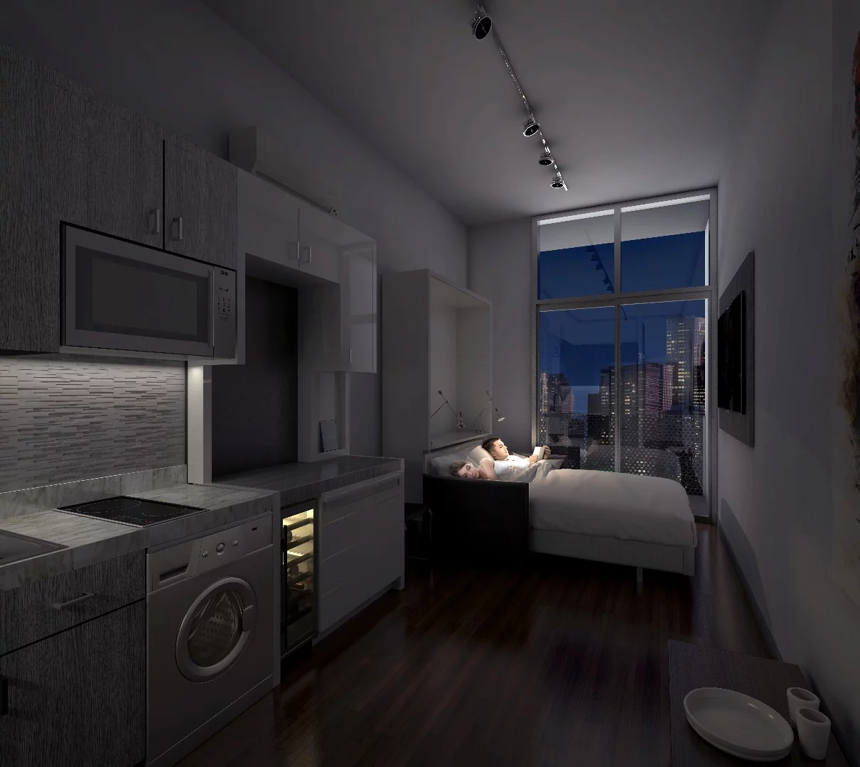 The interiors of the apartments are designed to be adaptable to meet the need of residents