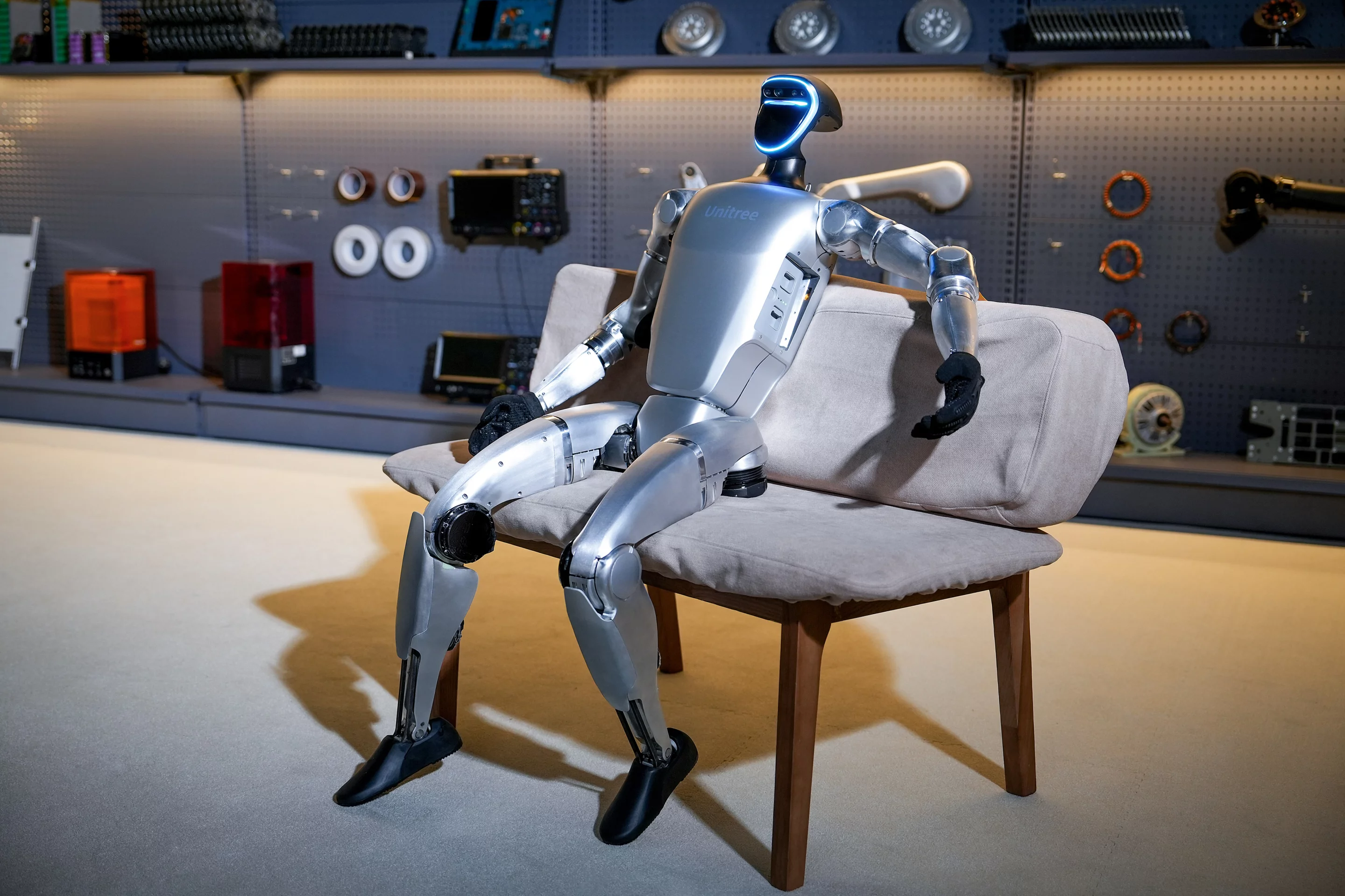 Just chillin on the sofa between tasks