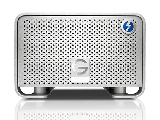 G-RAID with Thunderbolt front