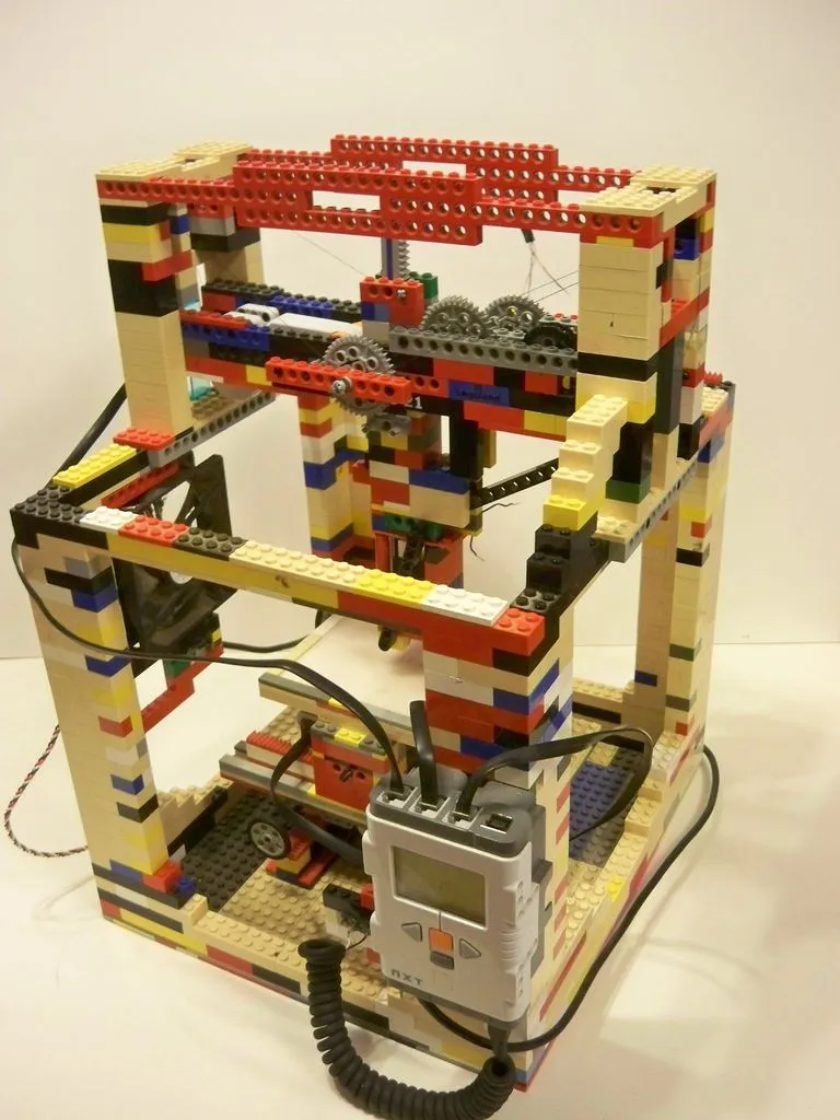 The LEGObot uses an NXT for operation, making programming a bit of a challenge