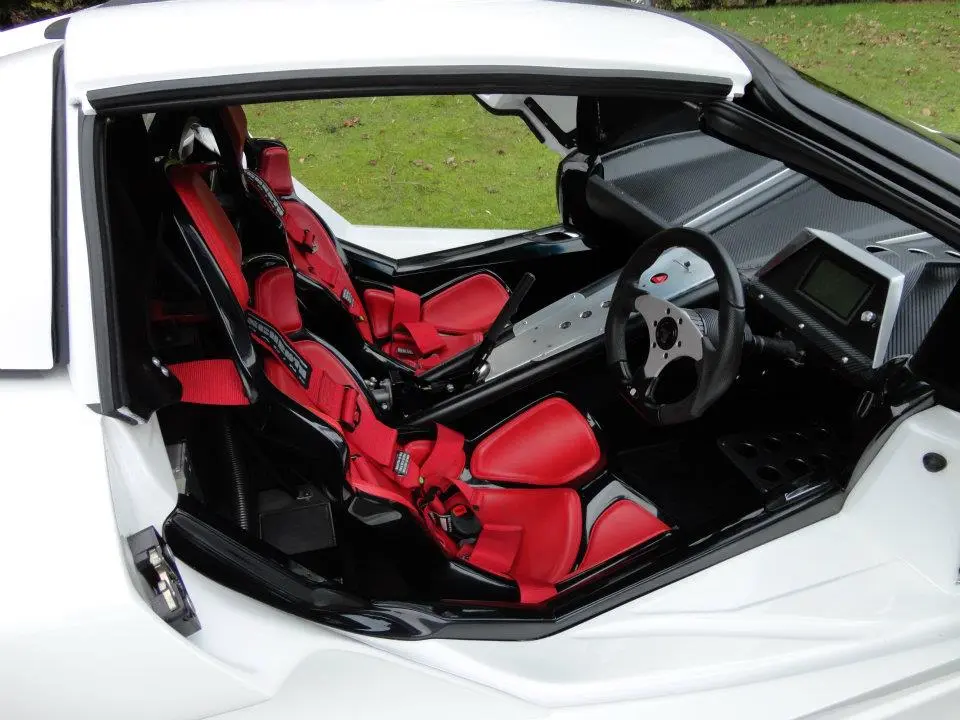 Built for competition, not for driving comfort - a look inside the AEDC electric supercar