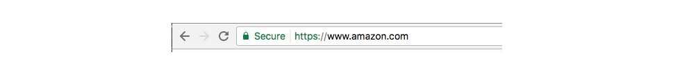 A secure website URL starts with https