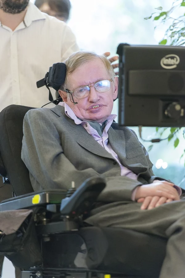 Professor Stephen Hawking has revealed a new Intel-powered communications system