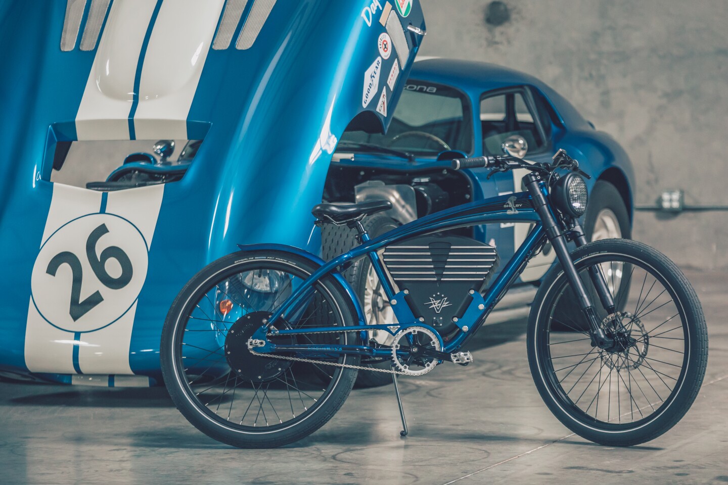 The Cobra-inspired Shelby e-bike is limited to a production run of just 300 units