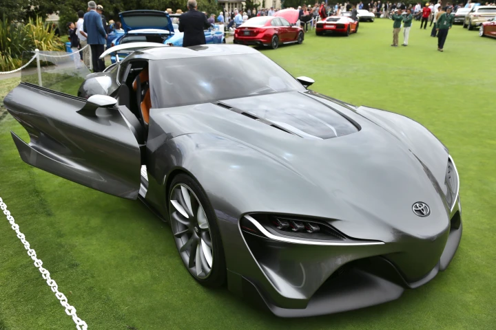 The new FT-1 in Pebble Beach (Photo: Angus MacKenzie/Gizmag)