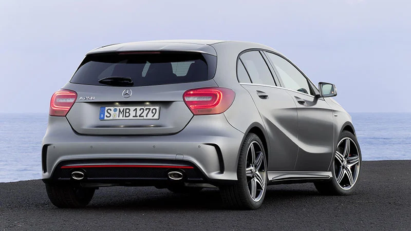 The new Mercedes-Benz A-Class in "AMG Sport" exterior spec.