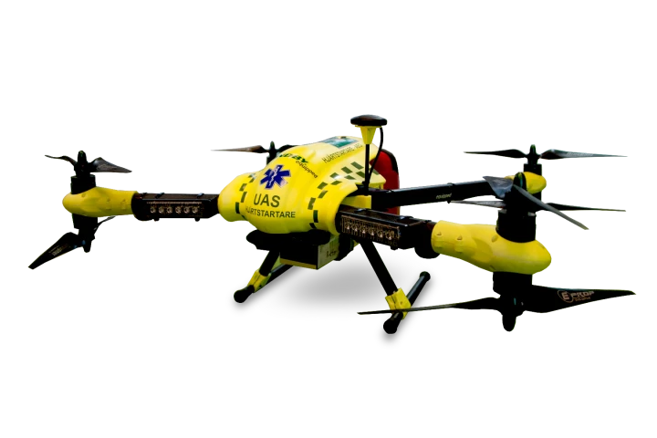 A new study has shown that a drone can be dispatched and arrive at the scene of an emergency over four times faster than an ambulance