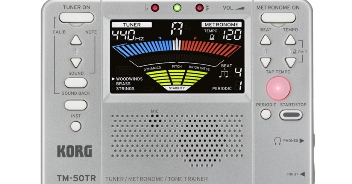 tuner keeps time, improves technique