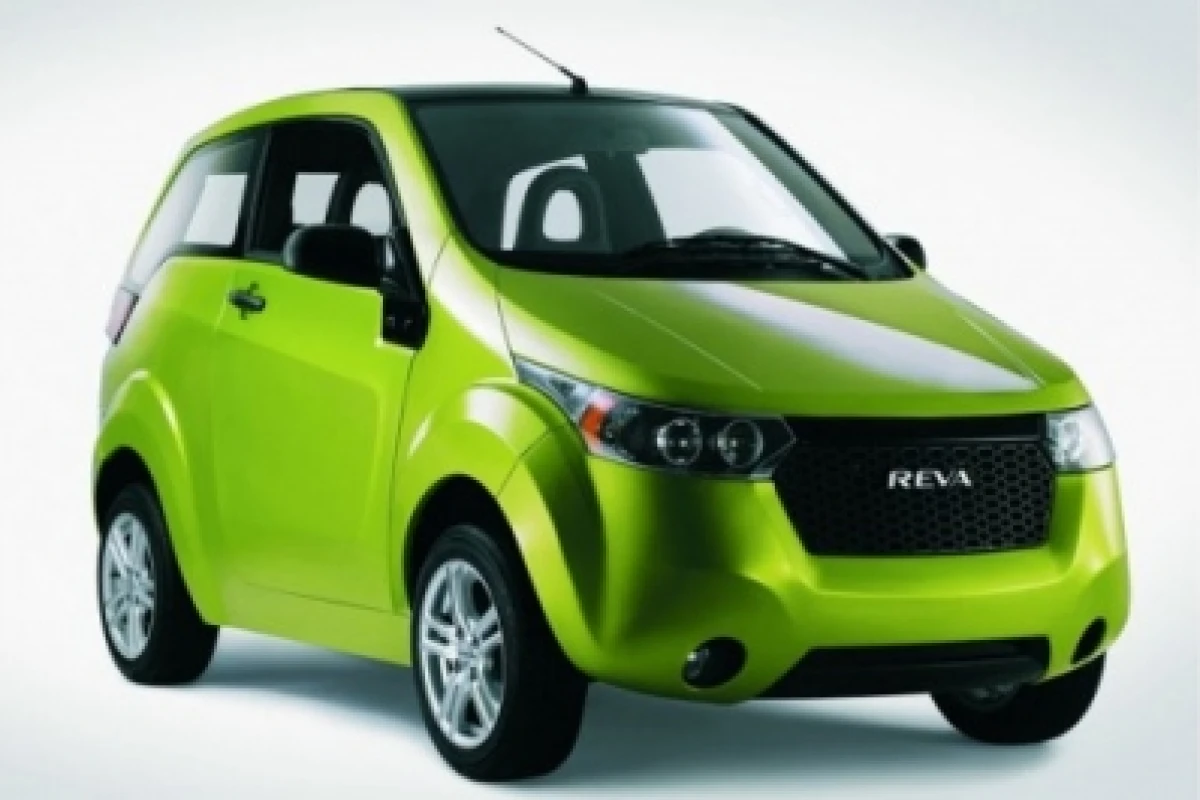 The REVA NXG - a sporty two-seater with targa roof - is being showcased at IAA