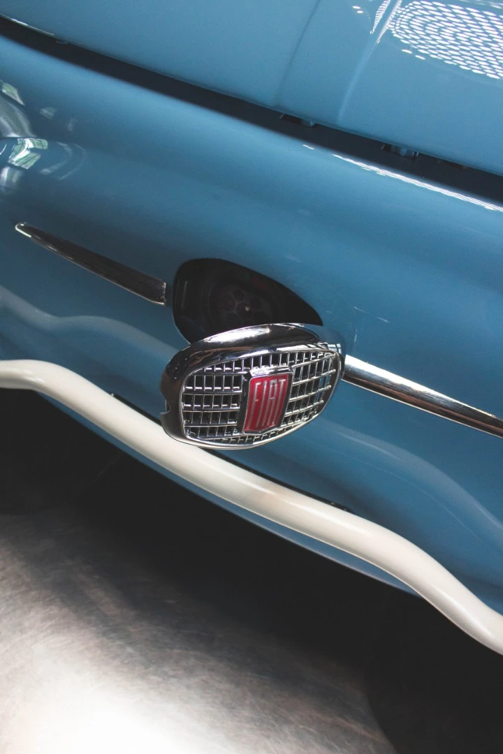 The car's batteries can be recharged within four to eight hours by simply connecting the power socket to the type 2 plug located under the front grille