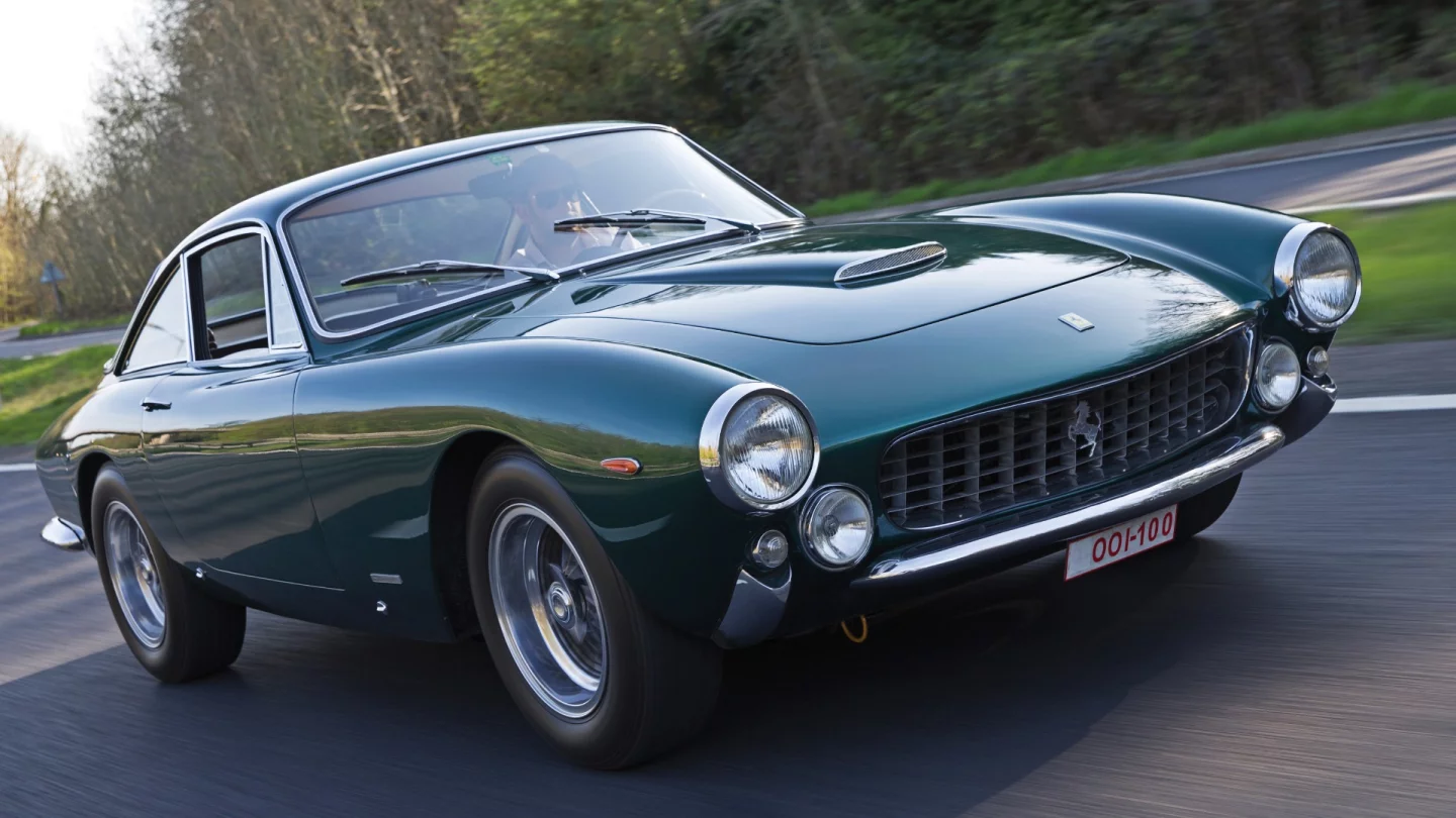 This 1963 Ferrari 250 GT/L Berlinetta 'Lusso' by Scaglietti is estimated to fetch between €1,800,000 and €2,200,000. Photo: Jason Dodd