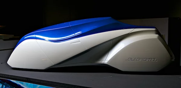Model of the Autonomo 2030 Concept by Charles Rattray. (Photo: Charles Rattray)